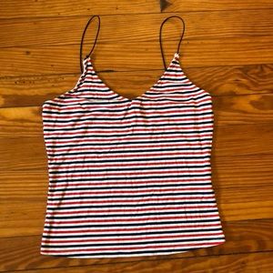 Garage striped tank